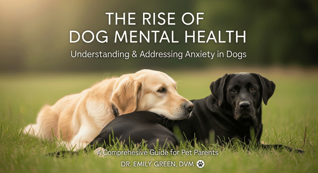 The Rise of Dog Mental Health: Understanding & Addressing Anxiety in Dogs